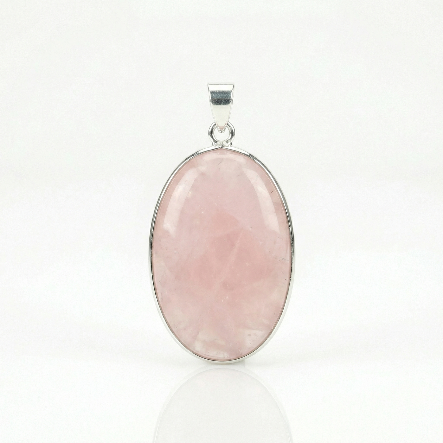 Pendentif Quartz rose – Pierre roulée