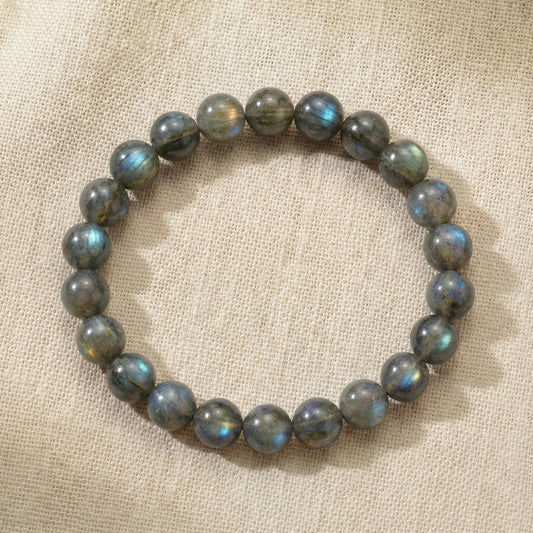 Bracelet "Bouclier de Protection" en Labradorite