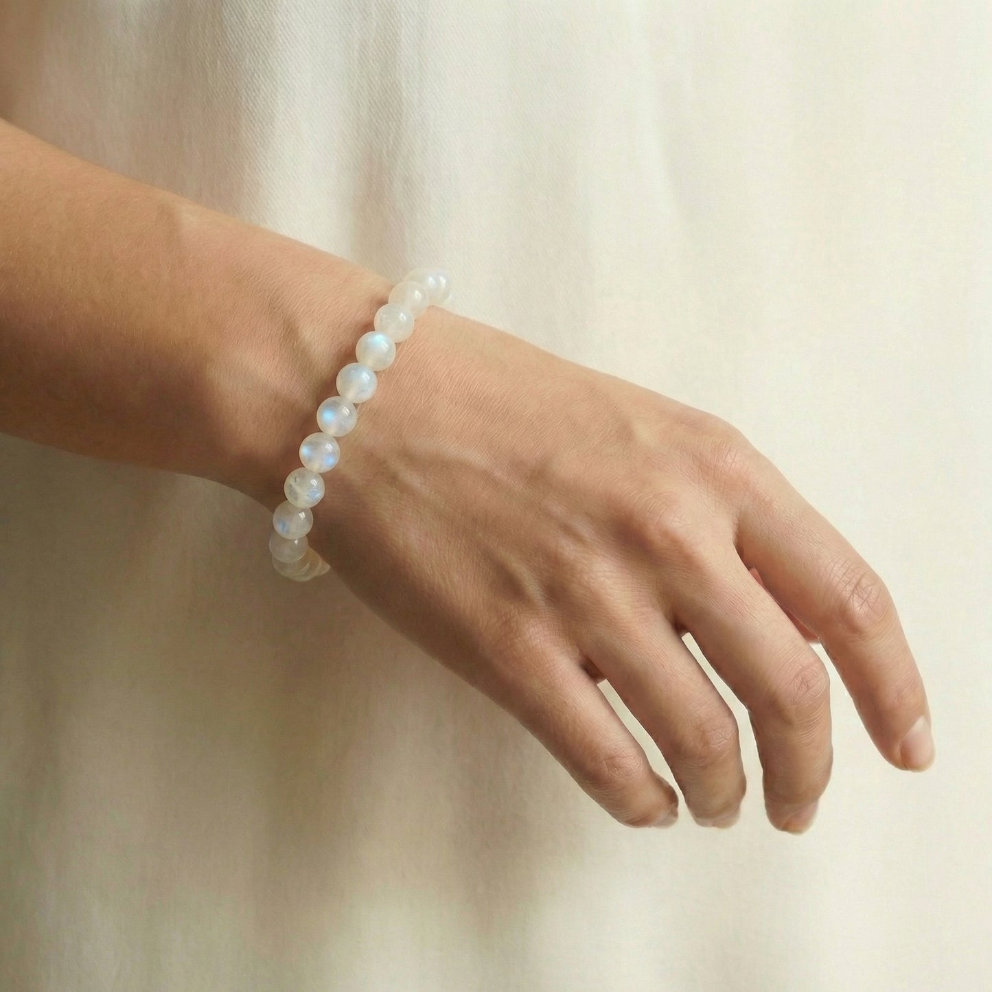 Bracelet "Sensibilité Féminine" en Pierre de Lune