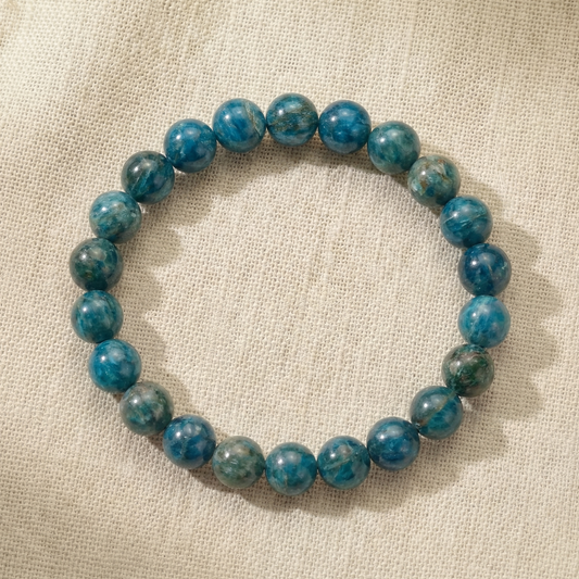 Bracelet "Clarté Intérieure" en Apatite